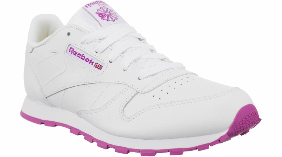 Dětské klasické kožené boty Reebok White Sr. 36 1/2 (BS8044)