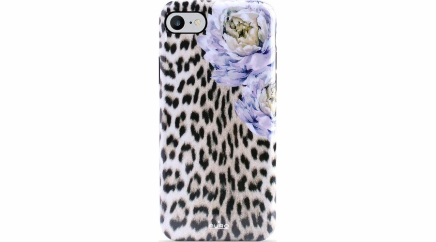 Puro Puro Glam Sweet Leopard - Etui Iphone 8 / 7 / 6s / 6 (leo Peonies)