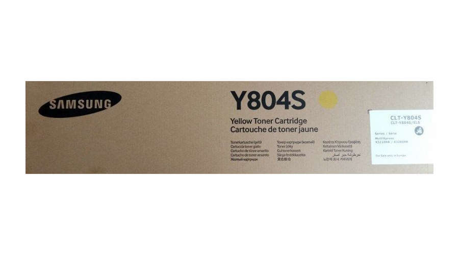 Žlutá tonerová kazeta HP Samsung CLT-Y804S (SS721A)
