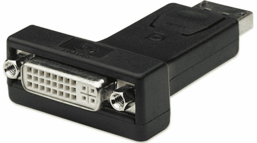 Adapter AV Techly DisplayPort - DVI-I czarny