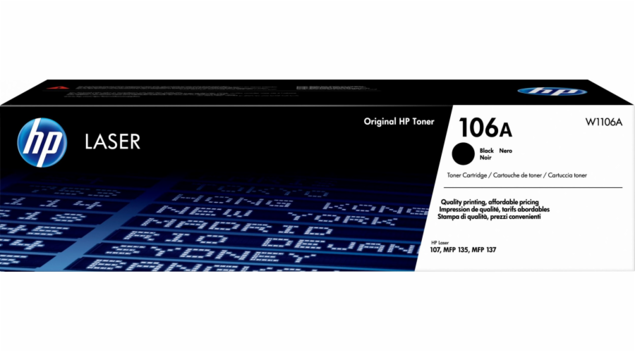 HP toner 106A černý (W1106A)