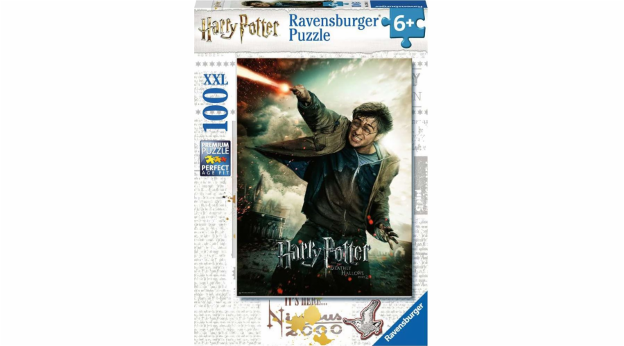 Puzzle 100 dílků XXL Harry Potter Wingardium Leviosa