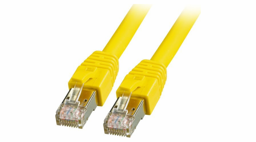 EFB EFB RJ45 Patch kabel S/FTP, Cat.8.1,BC, LSZH, 10m, gelb