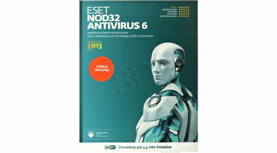 Zařízení ESET NOD32 Antivirus 1 24 měsíců (NOD321/24)