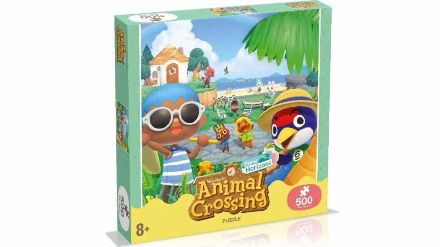Puzzle Animal Crossing 500 dílků