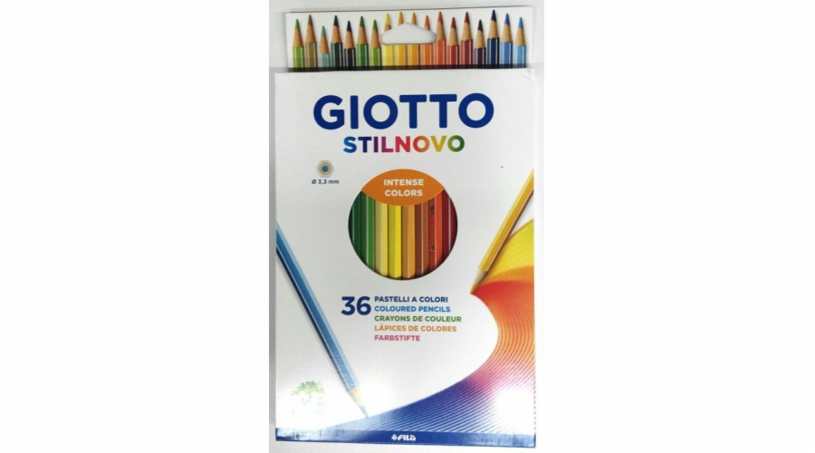 Giotto pastelky Stilnvo Intense 36 barev (273990)
