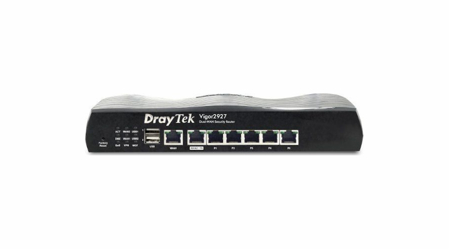 Draytek Vigor2927 wired router Gigabit Ethernet Black
