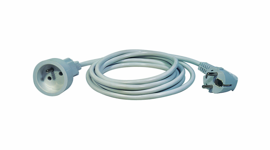 EMOS Predlžovací kábel 3x1mm 1zásuvka 7m biela