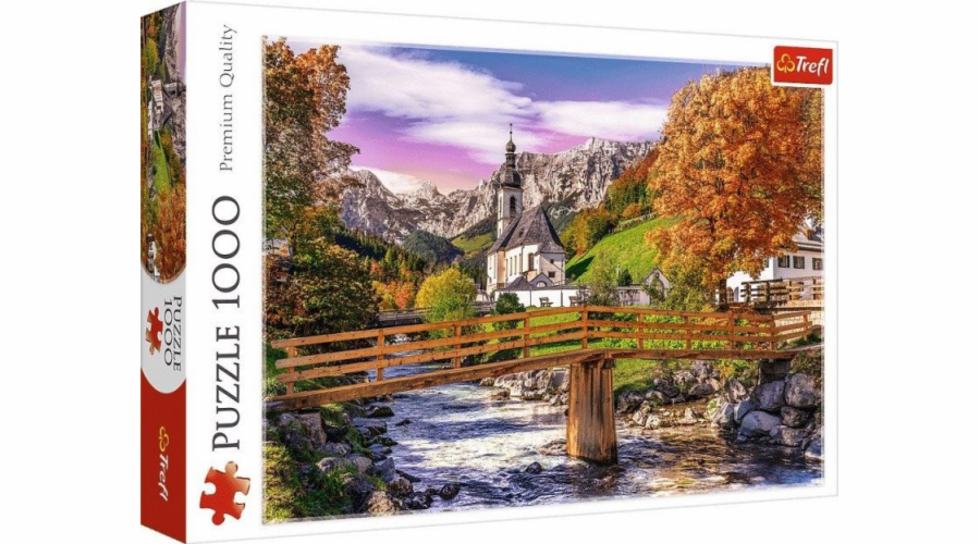 Puzzle 1000 prvků podzimní Bavorsko
