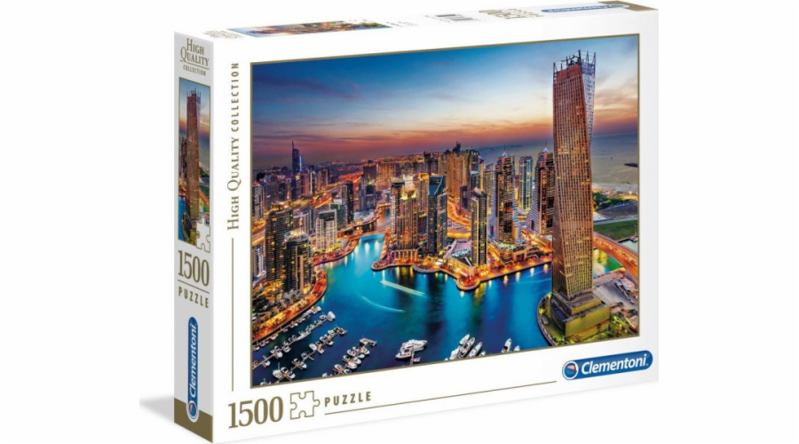 Puzzle 1 500 dílků HQ Dubai Marina