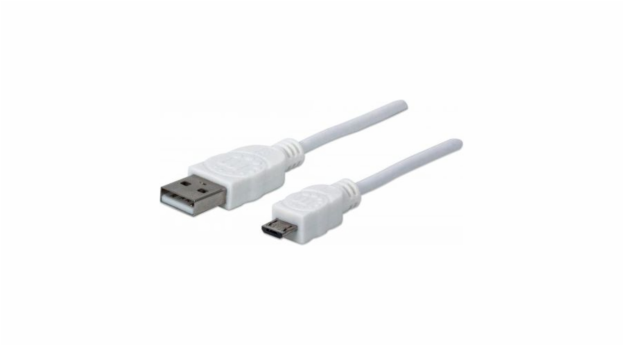 Manhattan USB 2.0 A-St. USB kabel > micro-B-St. 1,0 m (323987)