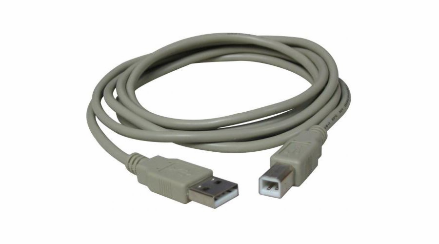 Kabel USB LAMA PLUS USB-A - micro-B 3 m Szary