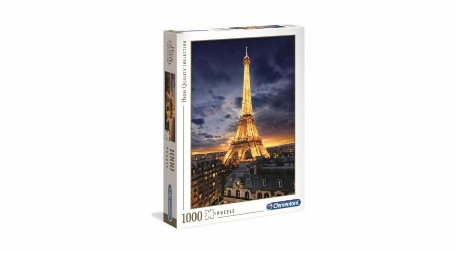 Puzzle 1000 dílků HQ Eiffelova věž