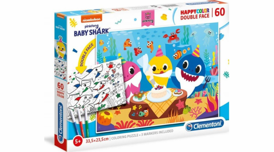 Puzzle 60 dílků Baby Shark