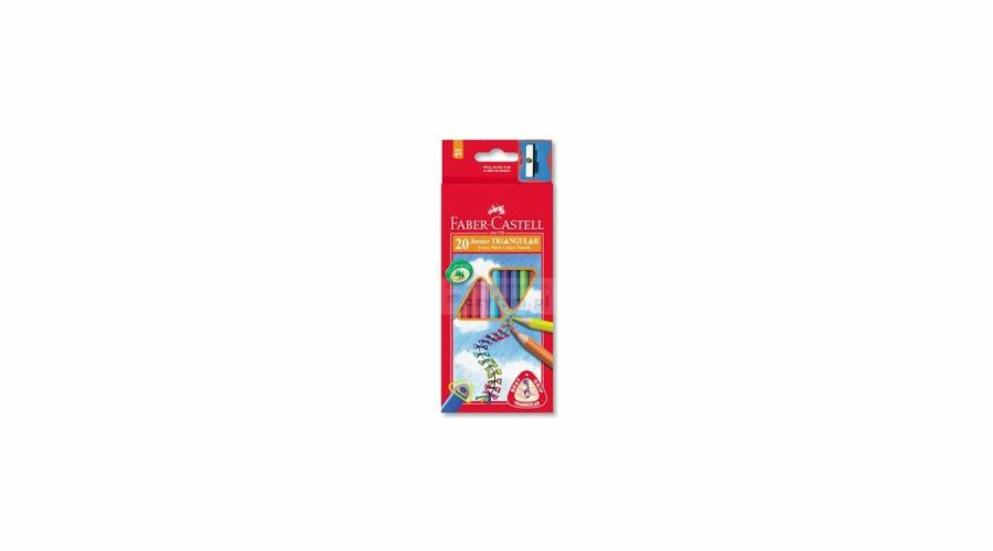 Faber-Castell Junior Grip tužky 20 barev