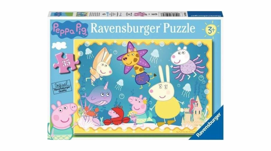 Ravensburger Puzzle 35 dílků Peppa Pig Podmořský svět
