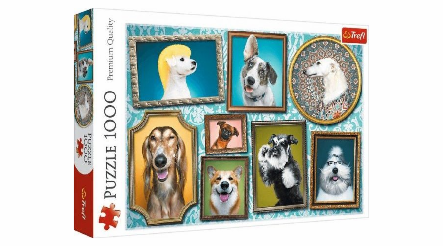 Trefl Puzzle 1000 dílků Happy dogs, Dog gallery