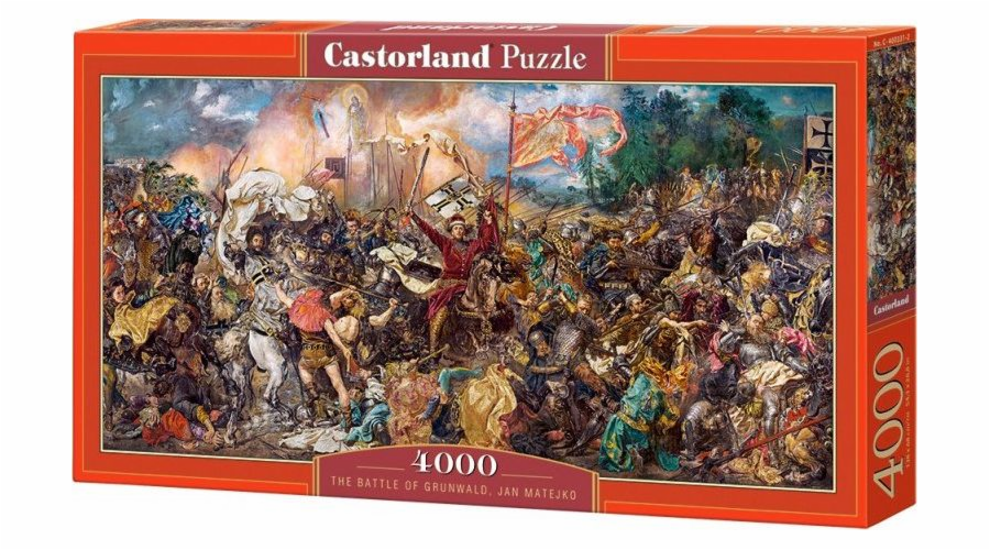Castorland Puzzle 4000 Jan Matejko - Bitva u Grunwaldu