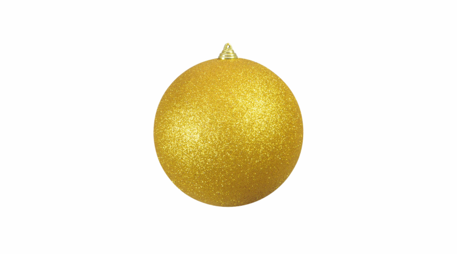 Vánoční dekorační ozdoba, 20 cm, zlatá se třpytkami, 1 ks