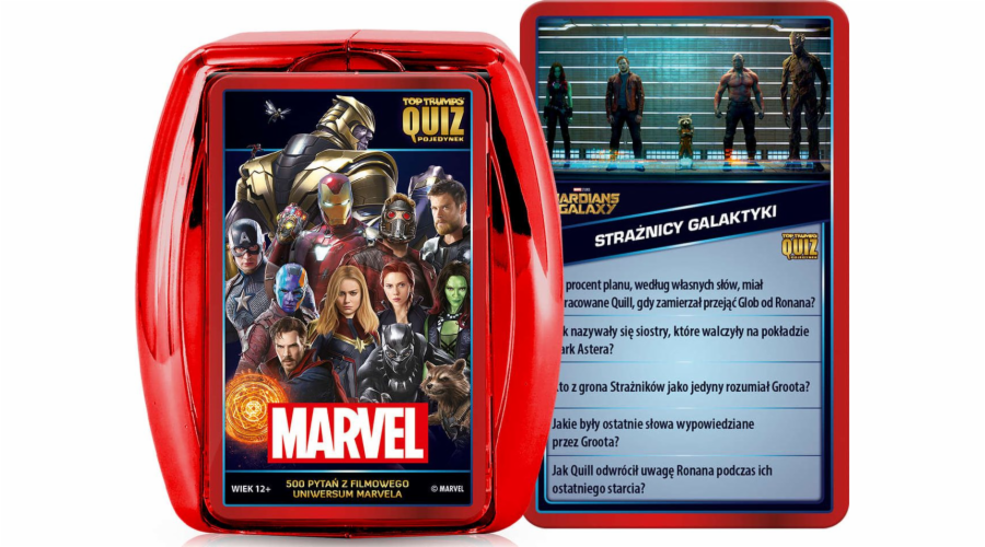 Nejlepší karetní hra Trumps Marvel Guardians of the Galaxy