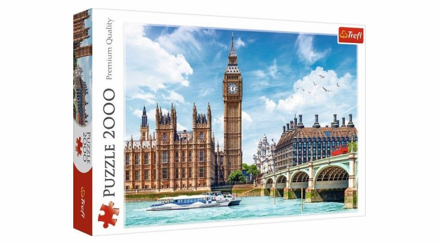 Trefl Puzzle 2000 dílků - Big Ben Londýn Anglie