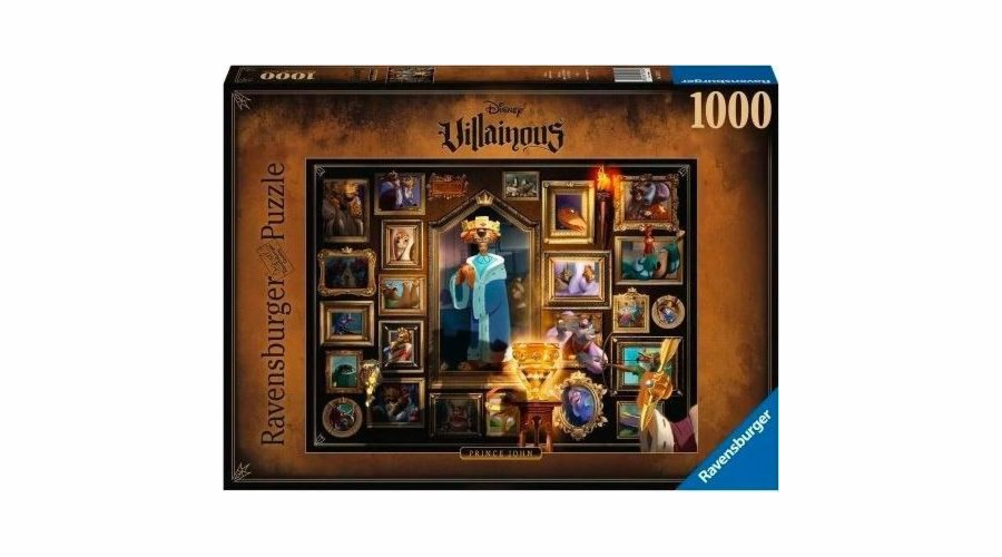 Ravensburger 2D Puzzle 1000 dílků Darebný. Rohatý král