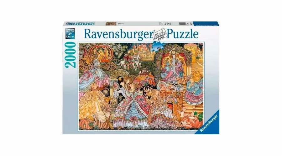 Ravensburger 2D Puzzle 2000 dílků Popelka