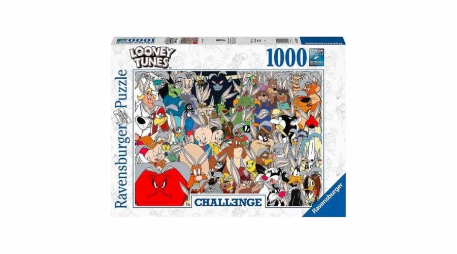Ravensburger 2D Puzzle 1000 dílků Looney Tunes Challenge