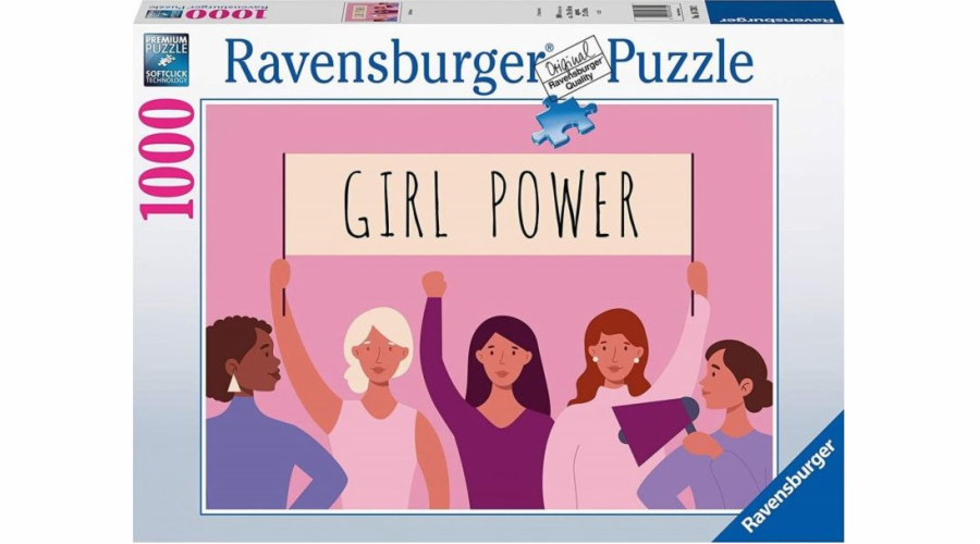 Ravensburger 2D Puzzle 1000 dílků Girl power