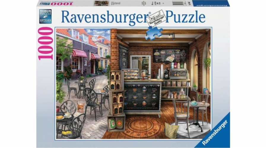 Ravensburger 2D Puzzle 1000 dílků Lovely Cafe