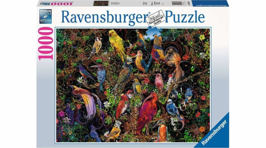 Ravensburger 2D Puzzle 1000 dílků Bird Art