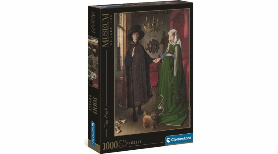Puzzle 1000 dílků Museum, Van Eyck The Arnolfini Portrait