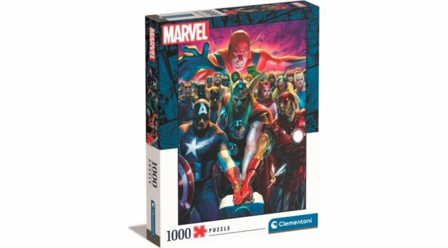 Puzzle 1000 dílků vysoké kvality, The Avengers