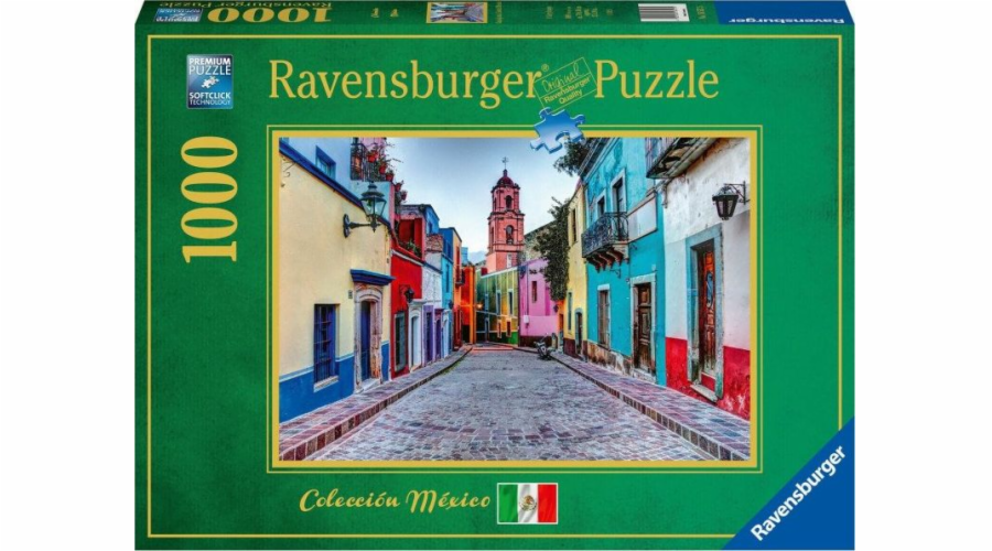 Ravensburger 2D Puzzle 1000 dílků Ulice v Mexiku