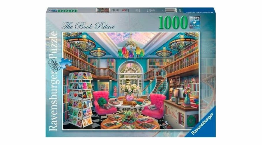 Ravensburger 2D Puzzle 1000 dílků Palác knih
