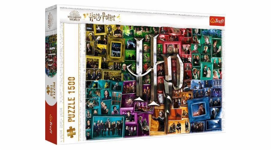 Puzzle 1500 dílků Harry Potter v prostoru filmů