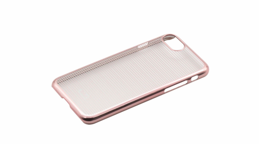 Tellur Cover Hard Case for iPhone 7 Horizontal Stripes rose