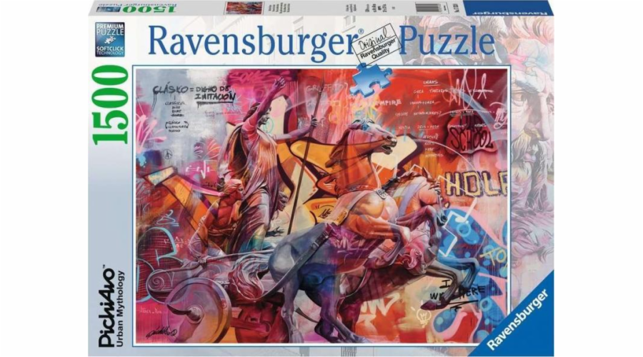 Ravensburger Puzzle 1 500 dílků Nike. Bohyně vítězství
