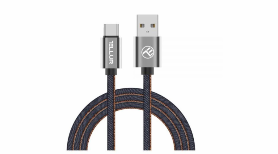 Tellur Data cable, USB to Type-C, 1m Denim