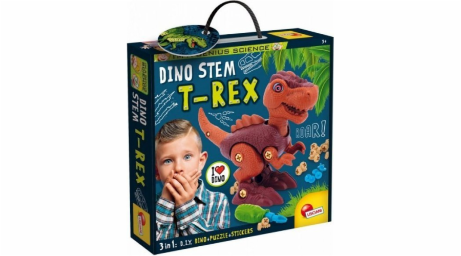 I&#39;m A Genius Dino Steam Construction Kit - T-Rex