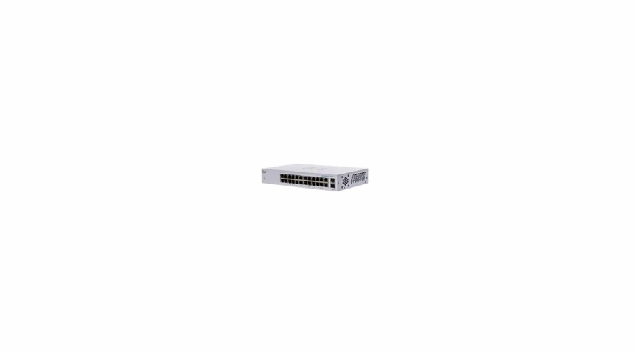 Cisco switch CBS110-24T (24xGbE, 2xGbE/SFP combo,fanless)