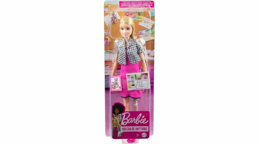 Panenka Barbie Kariéra Interiérový designér HCN12