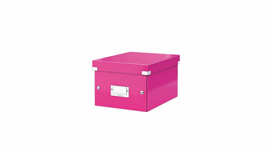 LEITZ Univerzální krabice Click&Store, velikost S (A5), růžová