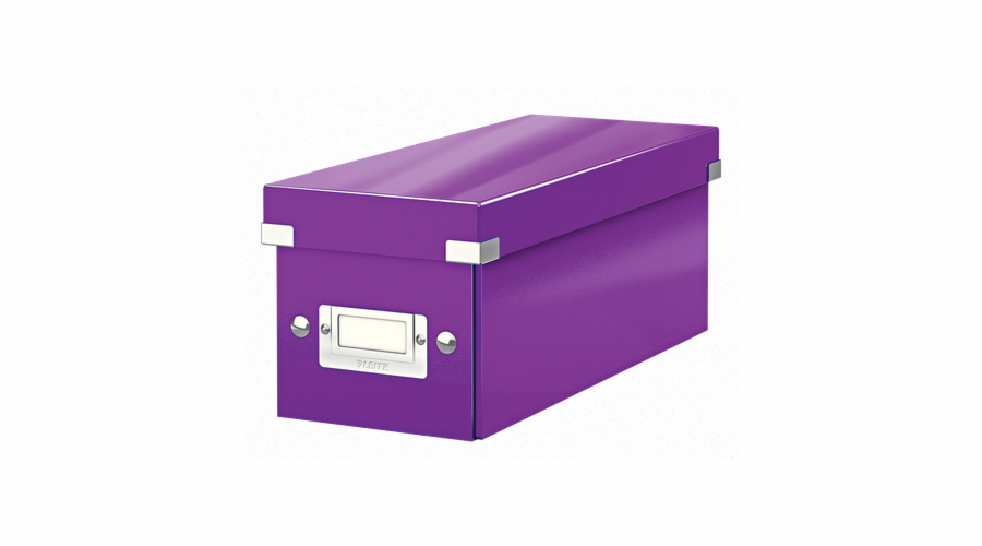 LEITZ Krabice na CD Click&Store, purpurová