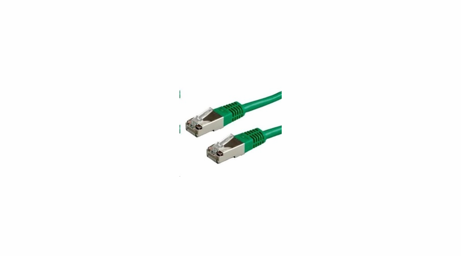 XtendLan Patch kabel Cat 6A SFTP LSFRZH 0,3m - zelený