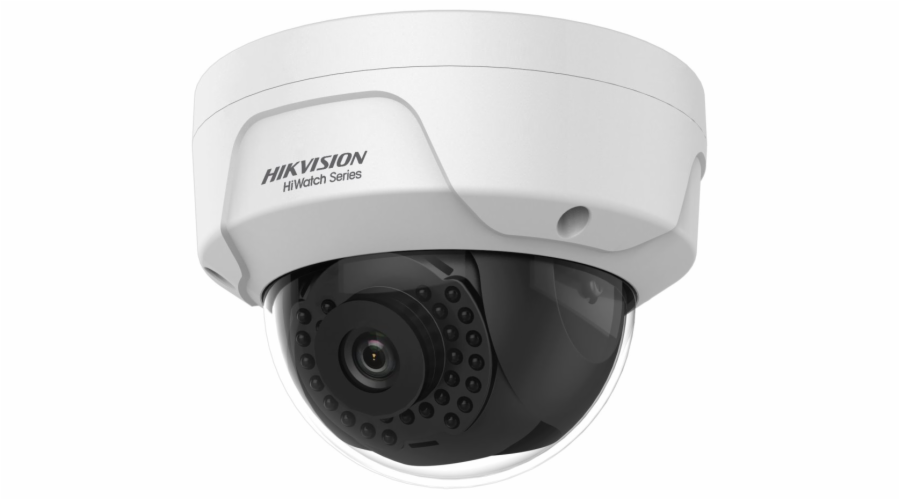 HIKVISION HiWatch IP kamera HWI-D121H(C)/ Dome/ 2Mpix/ objektiv 2,8mm/ H.265+/ krytí IP67+IK10/ IR až 30m/ kov+plast