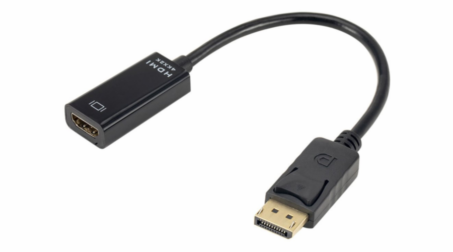 XtendLan XL-ADDPHDF4K XtendLan Adaptér DisplayPort (M) na HDMI (F), 15cm, černý, pro 4k
