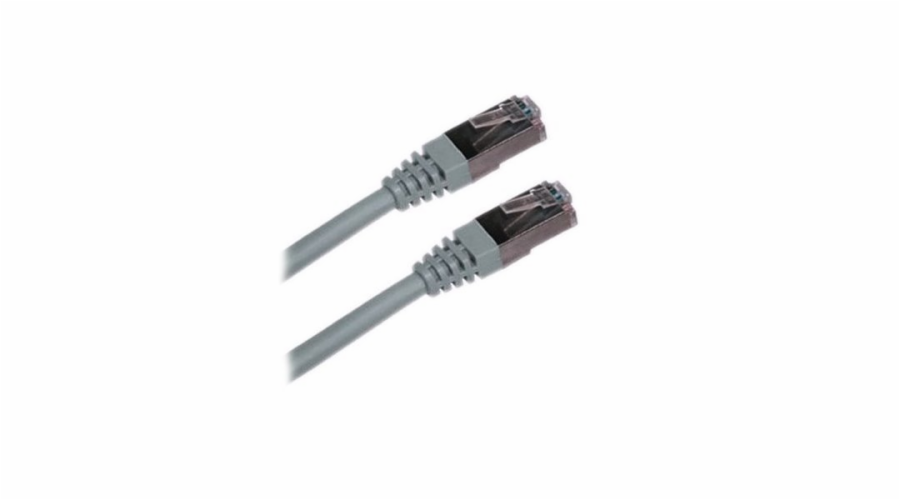XtendLan Patch kabel Cat 6A SFTP LSFRZH 0,25m - šedý