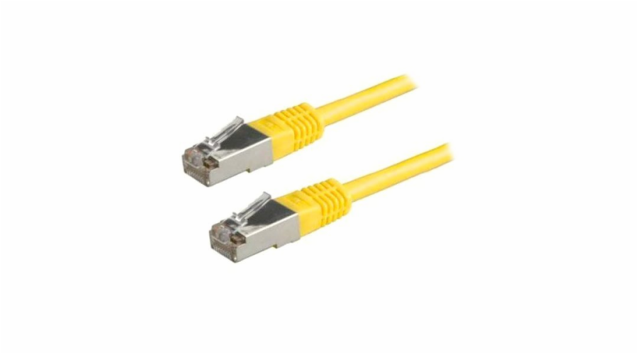 XtendLan patch kabel Cat5E, FTP - 1,5m, žlutý