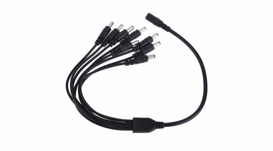 XtendLan Napájecí kabel/splitter 1 na 8, jack 2,1mm